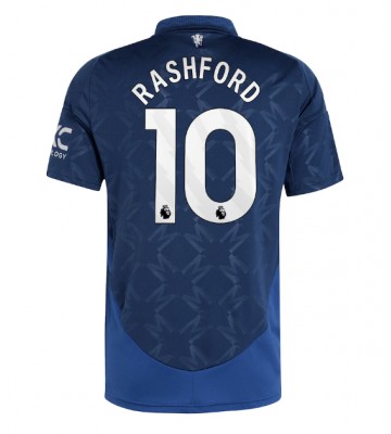 Manchester United Marcus Rashford #10 Bortatröja 2024-25 Kortärmad